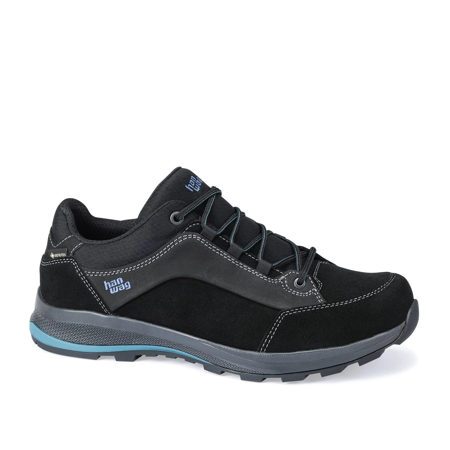 Hanwag Banks Low Bunion GTX Wanderschuhe (black/dusk)