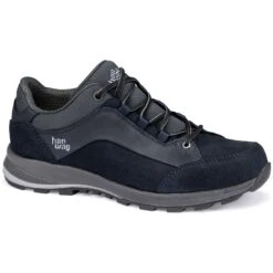 Hanwag Banks Low Bunion LL Damen Wanderschuhe - Navy/Asphalt