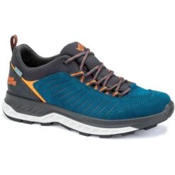 Hanwag Blueridge Low ES Wanderschuhe - Seablue/Orange
