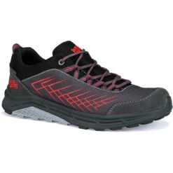 Hanwag Coastridge Low ES Wanderschuhe - Asphalt/Rot