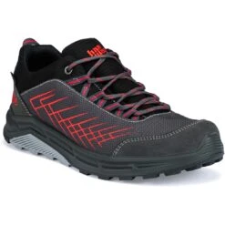 Hanwag Coastridge Low ES Wanderschuhe - Asphalt/Rot -Hanwag hanwag coastridge low es hiking shoes asphalt red 8 1423705
