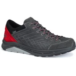 Hanwag Coastrock Low ES Wanderschuhe - Asphalt/Rot -Hanwag hanwag coastrock low es hiking shoes asphalt red 3 1423732