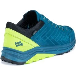 Hanwag Coastrock Low ES Wanderschuhe - Seablue/Sulphur -Hanwag hanwag coastrock low es hiking shoes seablue sulphur 2 1423741