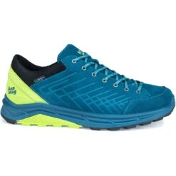 Hanwag Coastrock Low ES Wanderschuhe - Seablue/Sulphur -Hanwag hanwag coastrock low es hiking shoes seablue sulphur 9 1423747