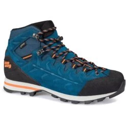 Hanwag Makra Light GTX Schuhe - Seablue/Orange