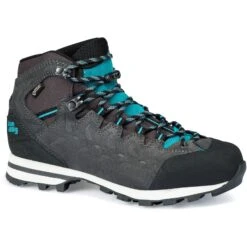 Hanwag Makra Light GTX Damen Schuhe - Asphalt/Bluegreen
