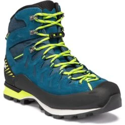 Hanwag Makra Pro GTX Wanderschuhe - Seablue/Sulphur -Hanwag hanwag makra pro gtx hikiing boots seablue sulphur 4 1423817