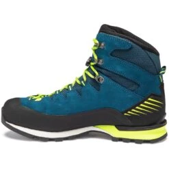 Hanwag Makra Pro GTX Wanderschuhe - Seablue/Sulphur -Hanwag hanwag makra pro gtx hikiing boots seablue sulphur 6 1423819