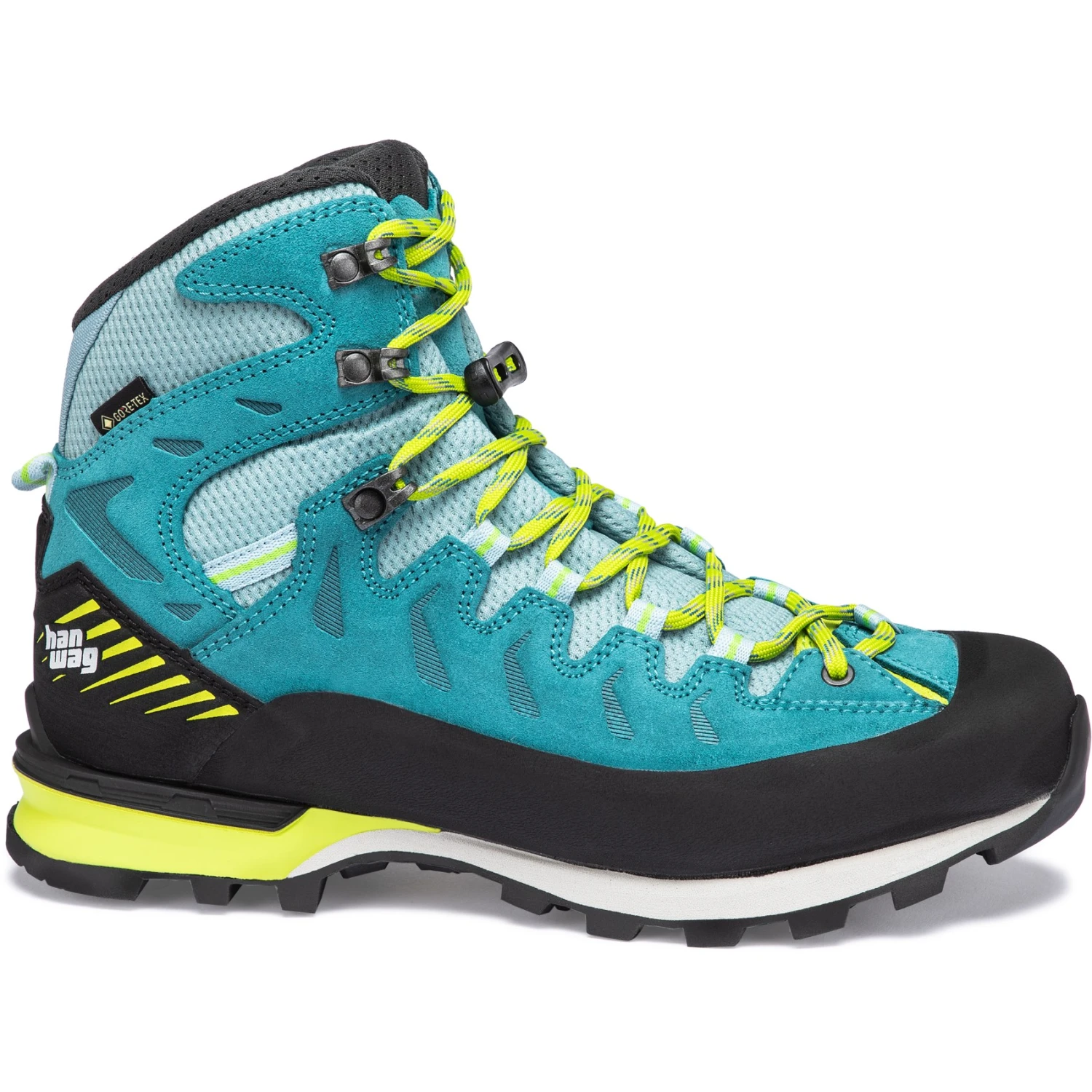 Hanwag Makra Pro Lady GTX Bergsteiger-Schuhe - Icefall/Sulphur 7 Hanwag Makra Pro Lady GTX Bergsteiger-Schuhe - Icefall/Sulphur – Bild 7