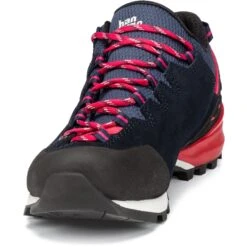 Hanwag Makra Pro Low Lady GTX Damen Zustiegsschuhe - Navy/Pink -Hanwag hanwag makra pro low lady gtx approach shoes navy pink 14 1430784