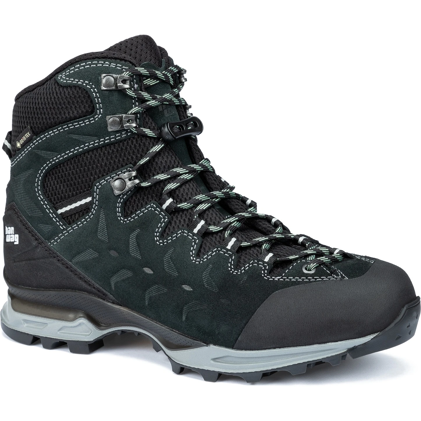 Hanwag Makra Trek Lady GTX Trekking-Schuh - Petrol/Mint 1 Hanwag Makra Trek Lady GTX Trekking-Schuh - Petrol/Mint