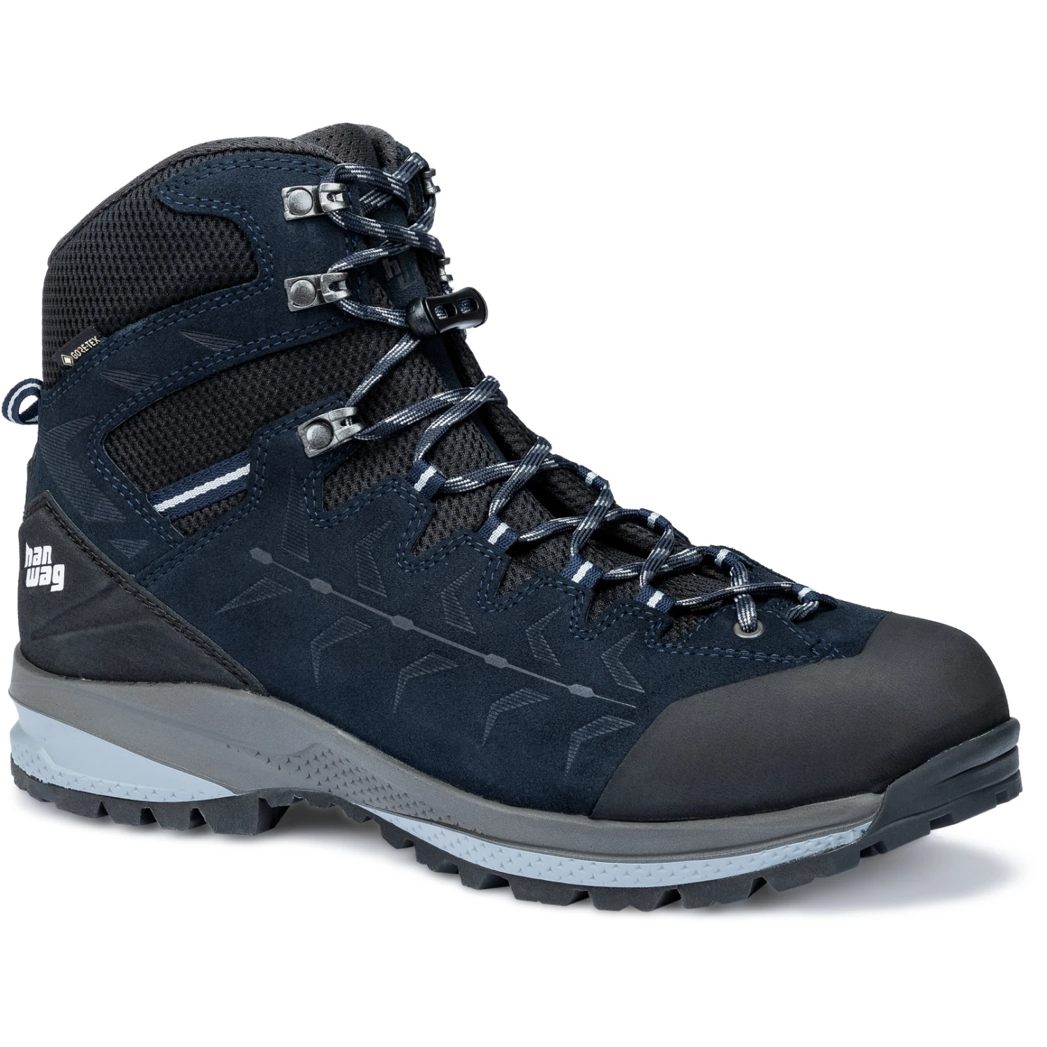 Hanwag Makra Trek SF Extra GTX Trekking-Schuh - Navy/Asphalt 1 Hanwag Makra Trek SF Extra GTX Trekking-Schuh - Navy/Asphalt