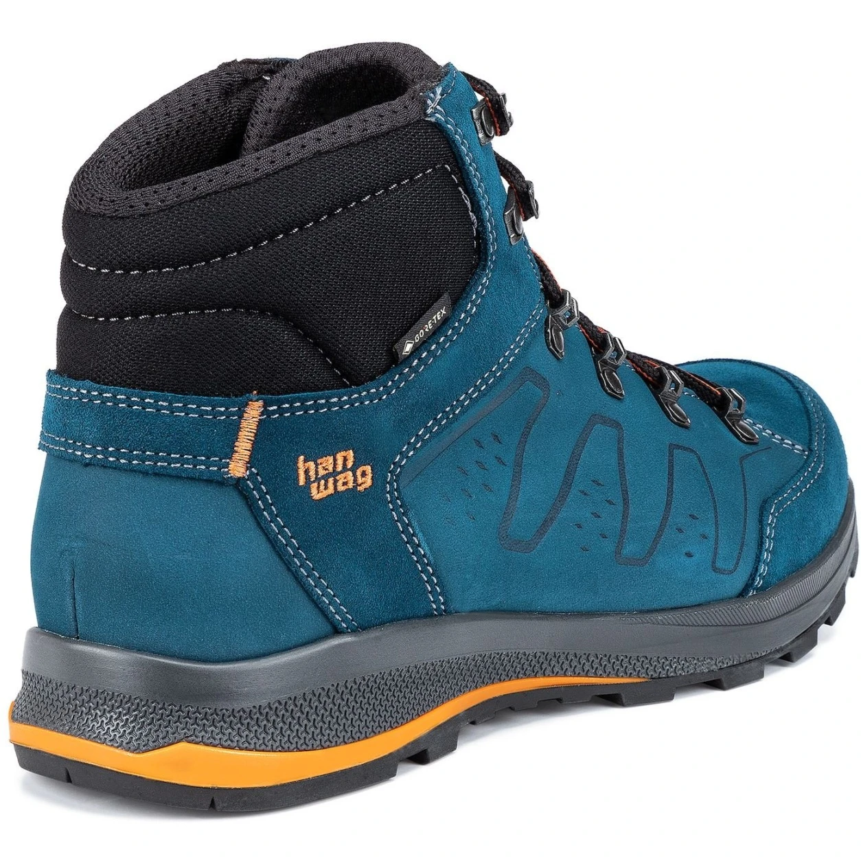 Hanwag Torsby GTX Schuhe - Seablue/Orange 3 Hanwag Torsby GTX Schuhe - Seablue/Orange – Bild 3